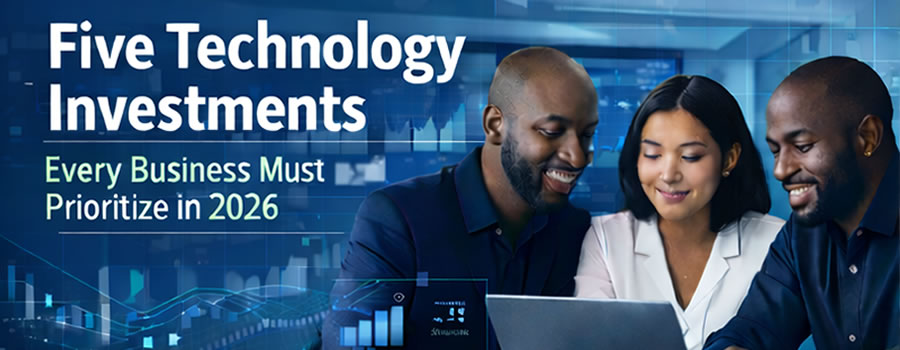 Five Technology Investments Every Business Must Prioritize in 2026 to Stay Competitive