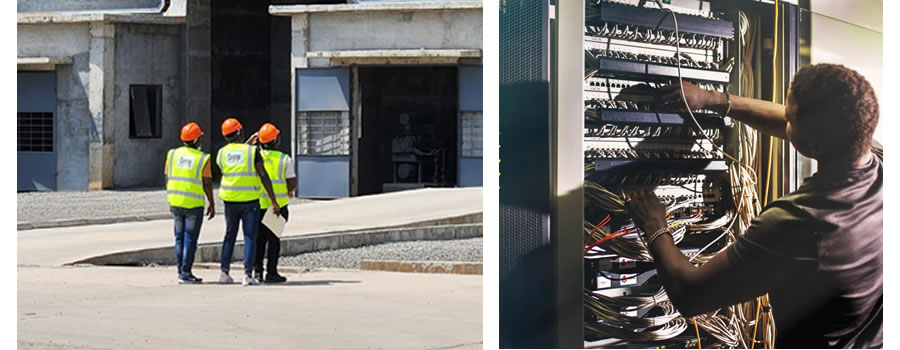 Enterprise Network Infrastructure Design & Installation for Fouta Cement Corporation